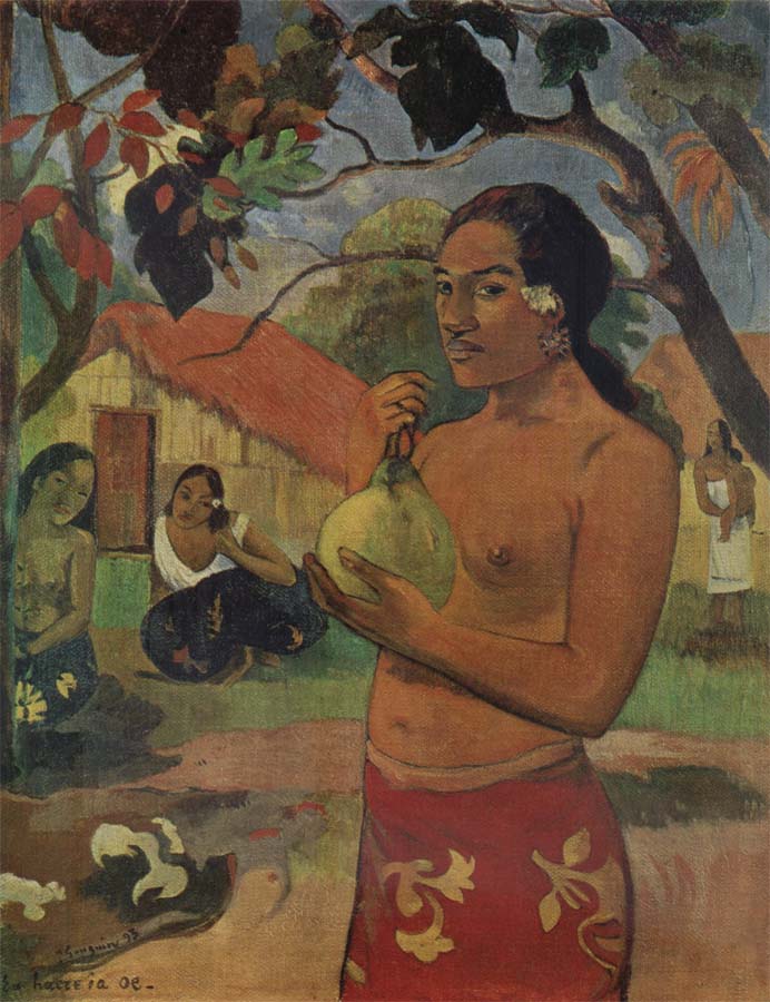 Woman Holdinga Fruit